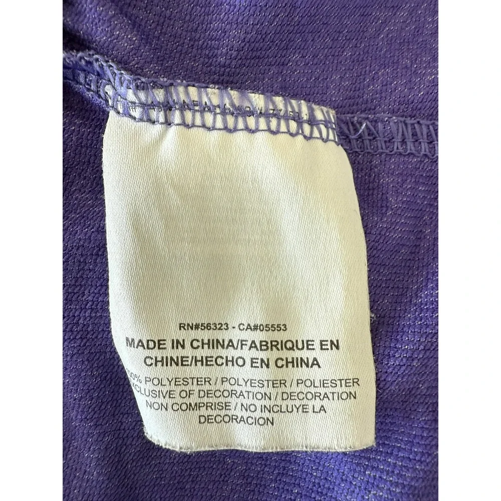 #A- 036- Nike Womens Purple Heathered Dri-FIT Training Shorts 918301-540 XL